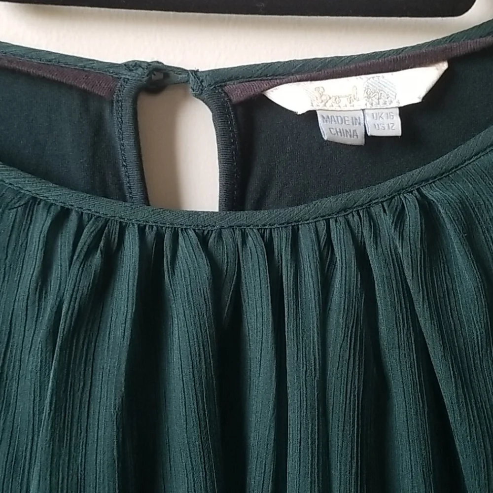 Boden Sheer Sleeve Top - Picture 2 of 4